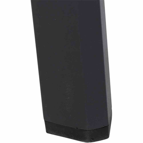 Tesoro Bank K/D, matt-anthrazit Alu, TextilBez. silber schwarz