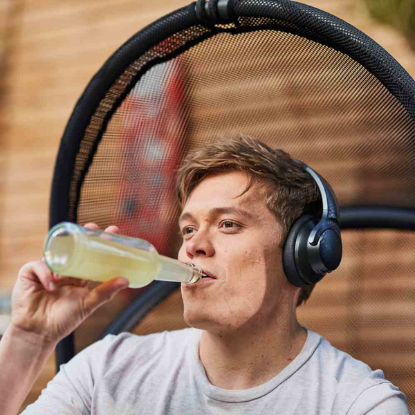 YOBAYA Hängesessel, Cool Black Stahl, TextilBez. schwarz