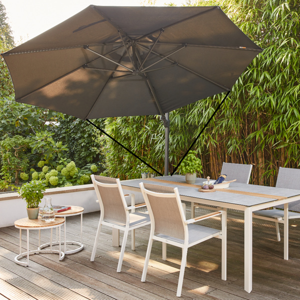 Universal Windsicherung für Ampelschirme