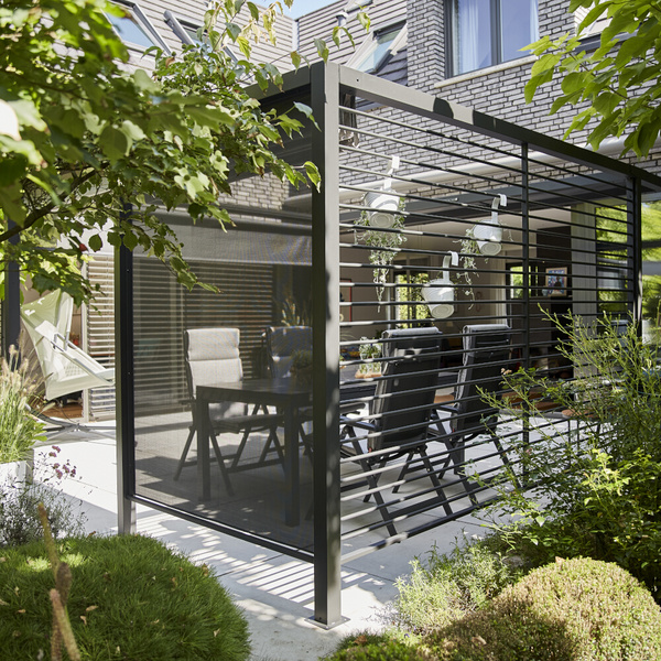 Blende Alu 300cm Blende aus Alu in anthrazit