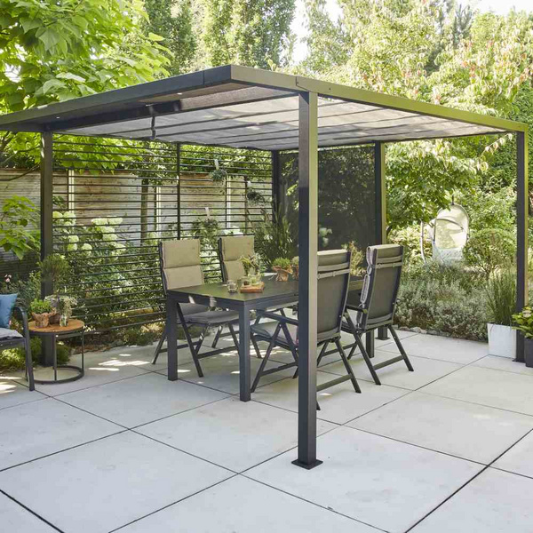 Blende Alu 300cm Blende aus Alu in anthrazit