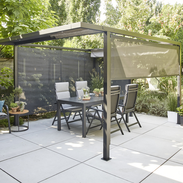 Rollo 300cm Rollo aus Ranotex® in anthrazit, stufenl. verstellb.