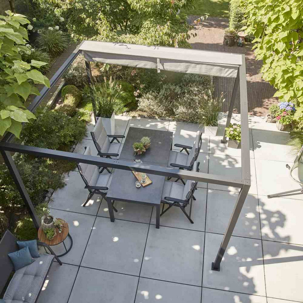 Libera Dachbezug anthrazit aus 100% Polypropylen