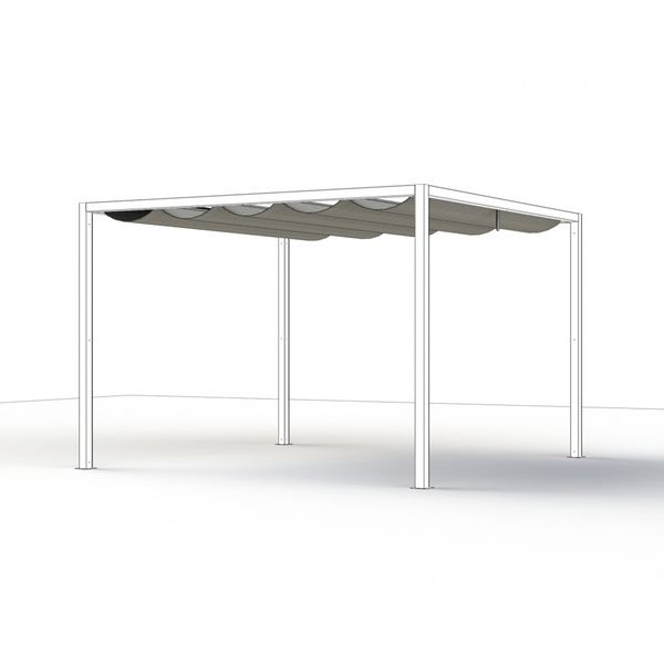 Libera Dachbezug silber aus 100% Polypropylen