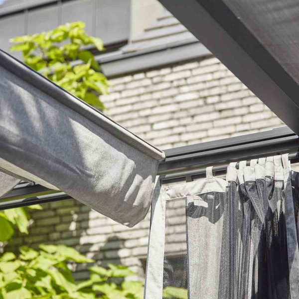 Libera Dachbezug silber aus 100% Polypropylen