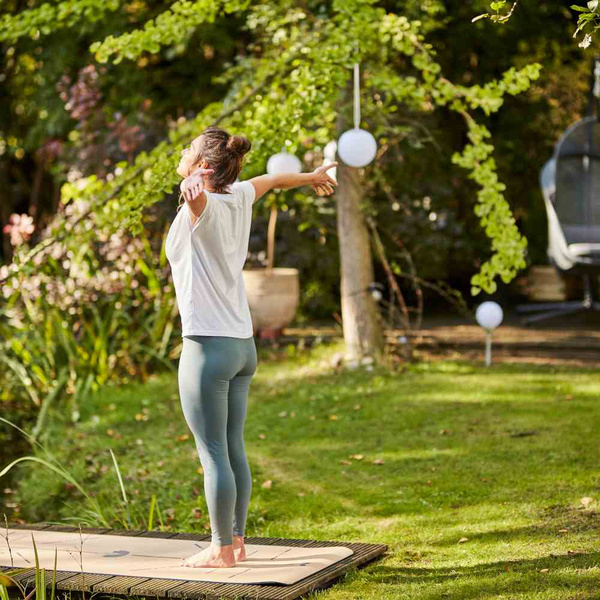 YOBAYA Hängesessel Calm Blue Stahl