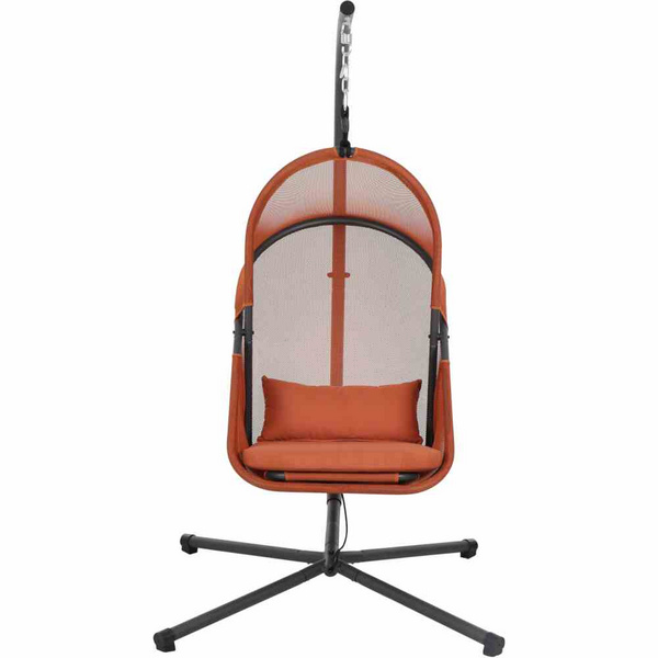 YOBAYA Hängesessel Relaxed Red Stahl