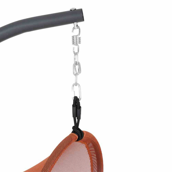 YOBAYA Hängesessel Relaxed Red Stahl