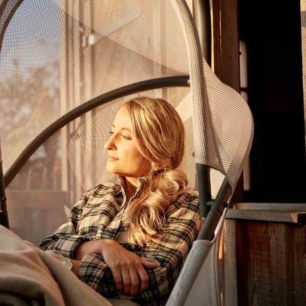 YOBAYA Hängesessel Easy Grey Stahl