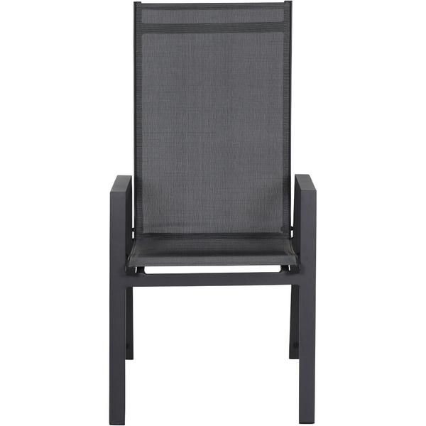 Savona High Back, m-anth Alu, TextilBez. sil-sw