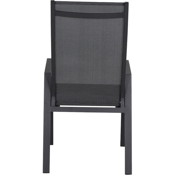 Savona High Back, m-anth Alu, TextilBez. sil-sw