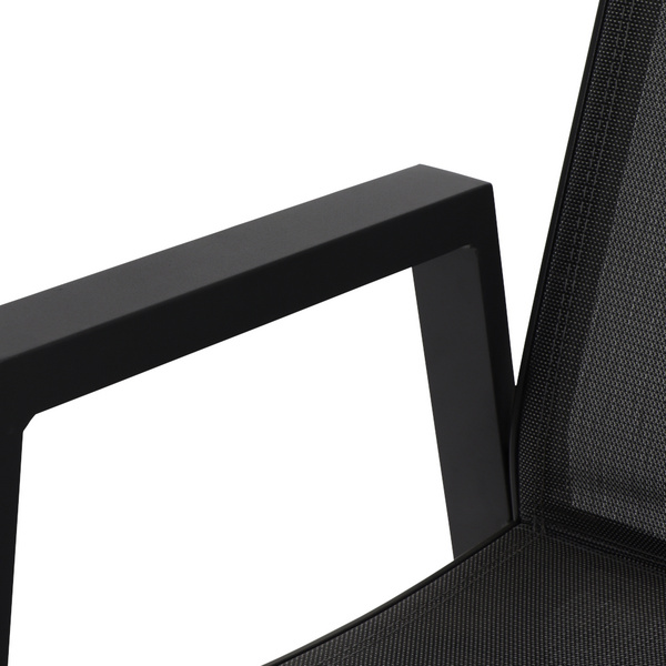 Savona High Back, m-anth Alu, TextilBez. sil-sw