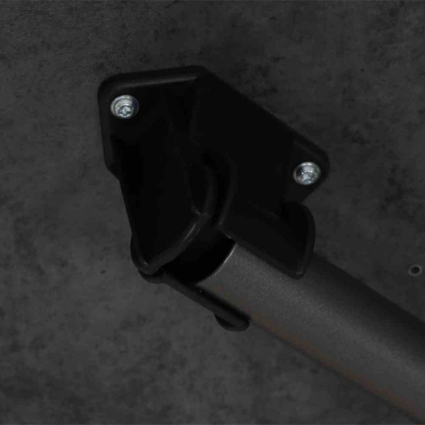 Sola Klapptisch 65x65cm, anthrazit Gest. Stahl, Tischpl. HPL dark stone