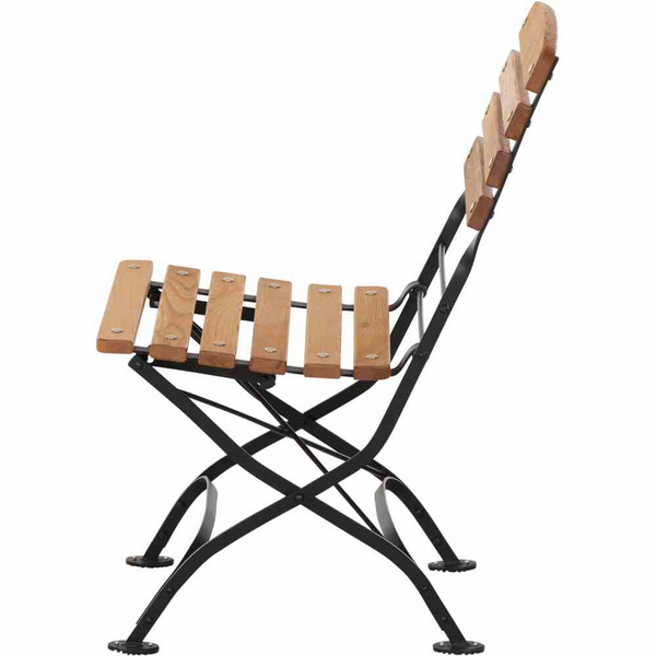 Peru III Klappstuhl Gest. schwarz/Robinie