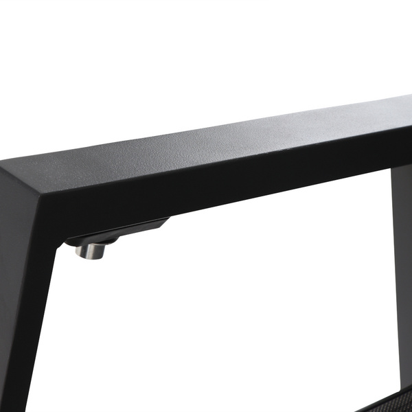 Savona 2er Bank, m-anth Alu, Textil, silber-sw