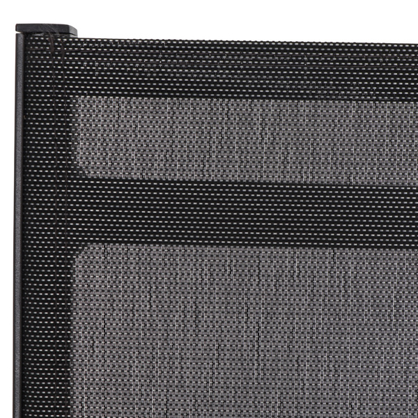 Savona 2er Bank, m-anth Alu, Textil, silber-sw