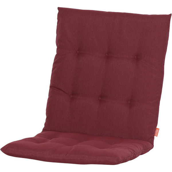 ATRIA Dining Sesselauflage 96cm Einfarbig rotes Design, 100% recycelter Polyester