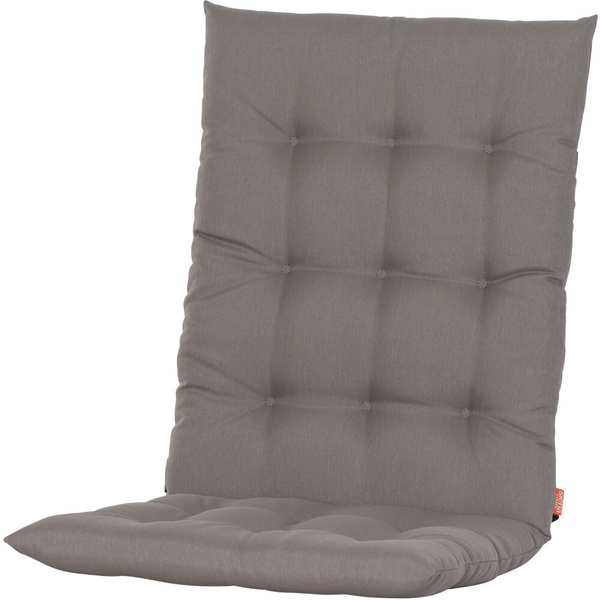 ATRIA Sesselauflage 110cm Einfarbiges Taupe-Design, 100% recycelter Polyester