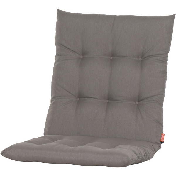 ATRIA Sesselauflage 100cm Einfarbiges Taupe-Design, 100% recycelter Polyester