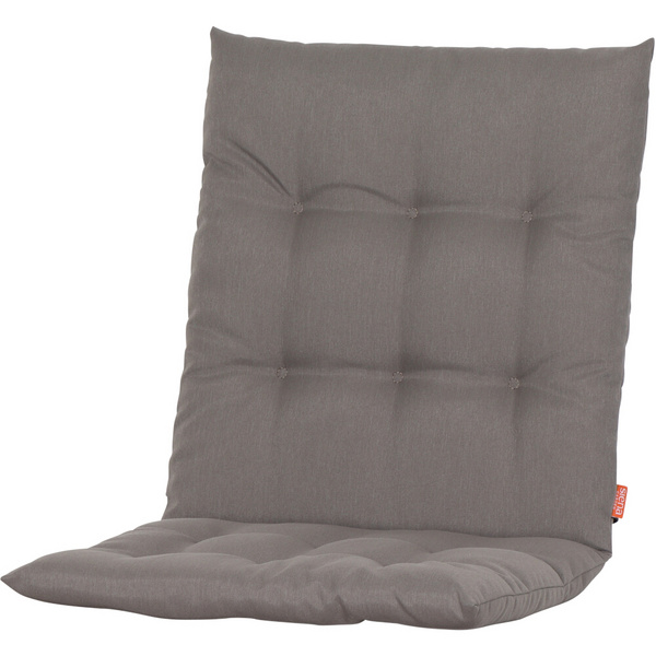 ATRIA Dining Sesselauflage 96cm Einfarbiges Taupe-Design, 100% recycelter Polyester