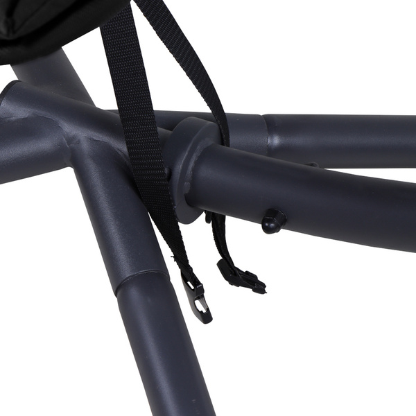 LAGOMA Hängesessel, Black inklusive Kissen