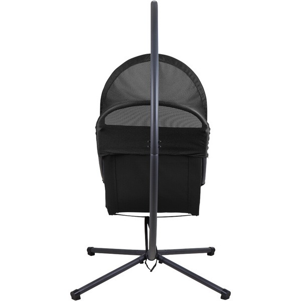 LAGOMA Hängesessel, Black inklusive Kissen