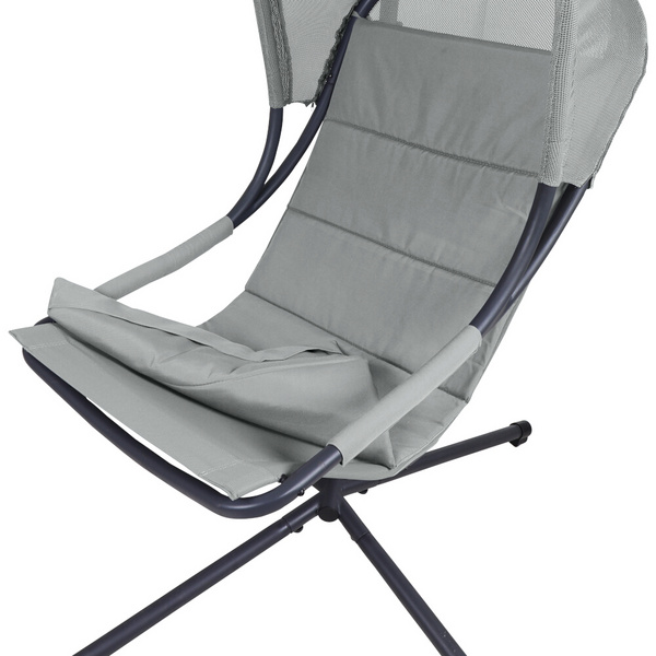 LAGOMA Hängesessel, Grey inklusive Kissen
