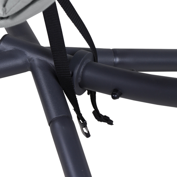 LAGOMA Hängesessel, Grey inklusive Kissen