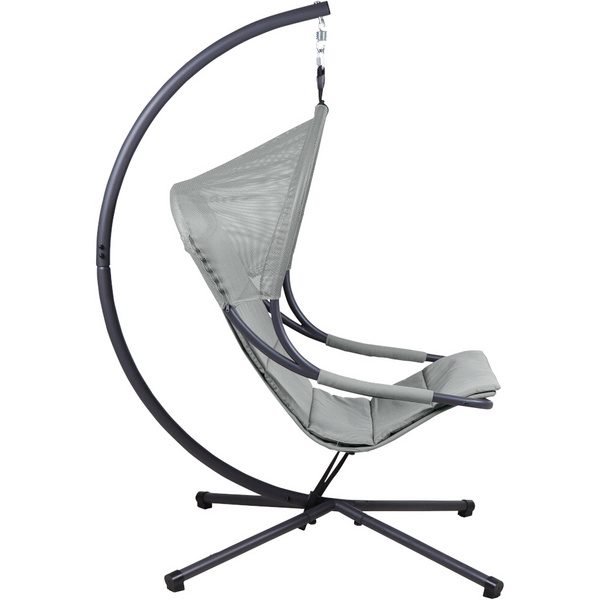 LAGOMA Hängesessel, Grey inklusive Kissen