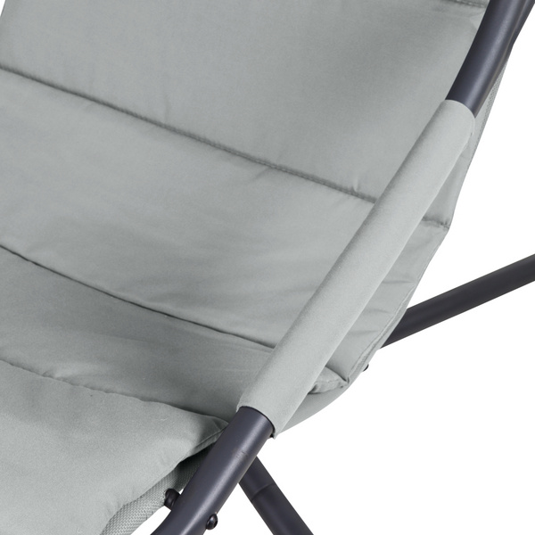 LAGOMA Hängesessel, Grey inklusive Kissen