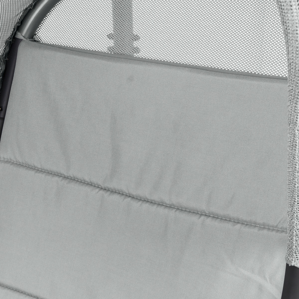 LAGOMA Hängesessel, Grey inklusive Kissen