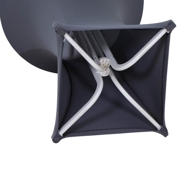 Stehtisch-Husse anthrazit Design anthrazit, 92% Polyester/8% Elasthan