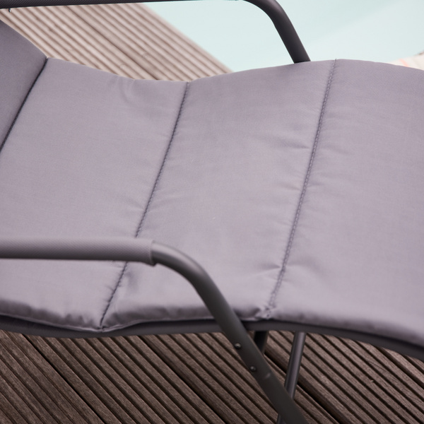 Aliano, Blue Schaukelliege mit Kissen