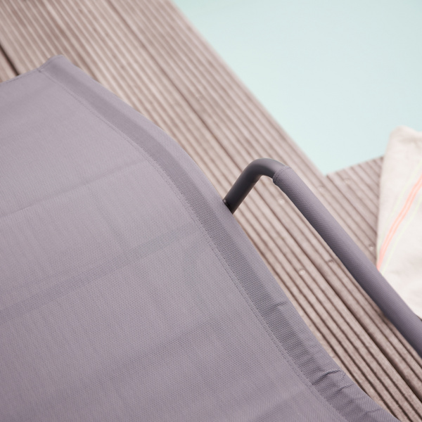 Aliano, Blue Schaukelliege mit Kissen