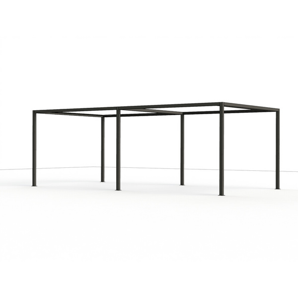 Libera Pergola Erweiterung Gest. Alu pulver in anthrazit