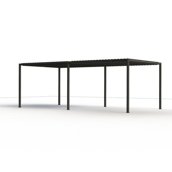 Vivera Pergola Erweiterung Gest. Alu pulver in anthrazit