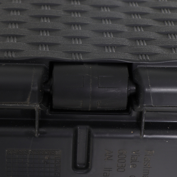 Kissenbox Portonovo 350 Liter Rattan/Holzoptik, Kunststoff anthrazit