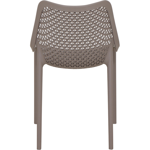 DISTRICT Stapelsessel taupe Gest. Polypropylen/Glasfaser