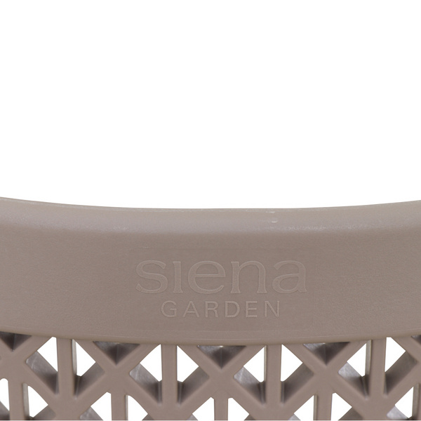 DISTRICT Stapelsessel taupe Gest. Polypropylen/Glasfaser