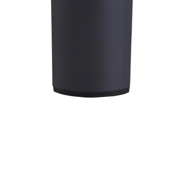 SILVA Tisch 80x80cm matt anthrazit/wash-grey Abstandhalter inkl. 8 Sandsäckchen