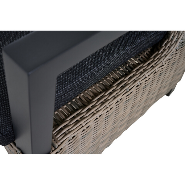 CORIDO Move Sessel matt anthrazit/taupe grey Bedruckt, Bez. 70% Baumw. und 30% Polyester