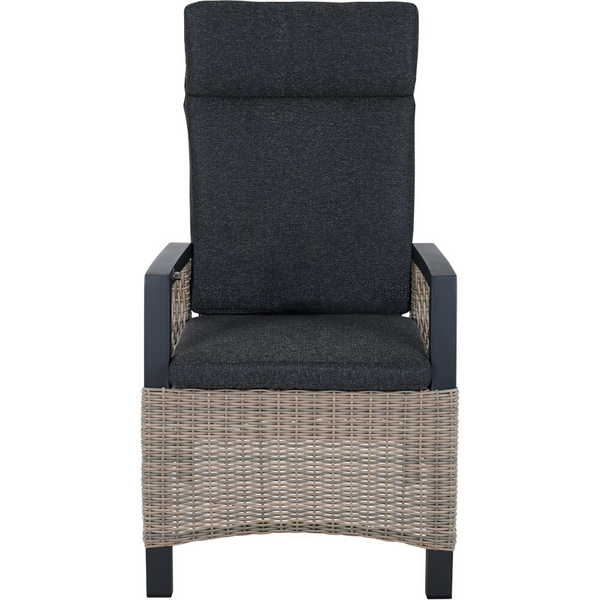 CORIDO Move Sessel matt anthrazit/taupe grey Bedruckt, Bez. 70% Baumw. und 30% Polyester