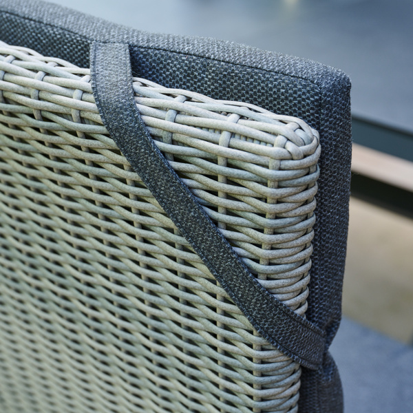 CORIDO Move Sessel matt anthrazit/taupe grey Bedruckt, Bez. 70% Baumw. und 30% Polyester