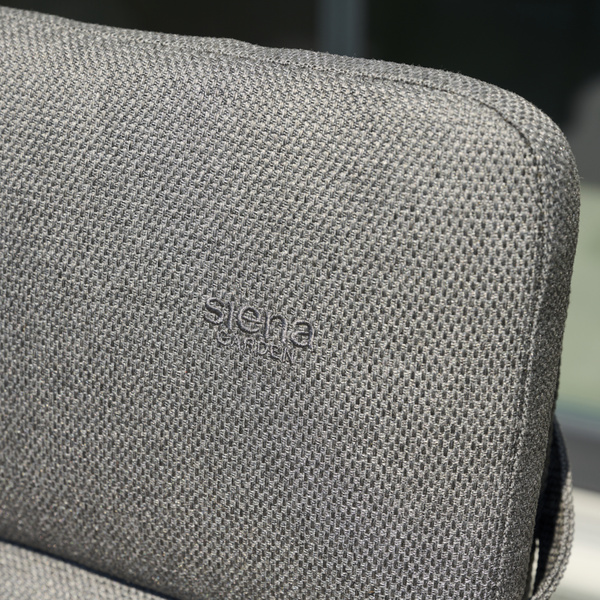 CORTINA Move Sessel matt anthrazit/grau Bedruckt, Bez. 70% Baumw. und 30% Polyester