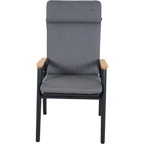 CORTINA Move Sessel matt anthrazit/grau Bedruckt, Bez. 70% Baumw. und 30% Polyester