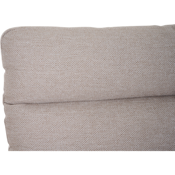 CORTINA 3er Bank matt anthrazit/natur Bedruckt, Bez. 70% Baumw. und 30% Polyester