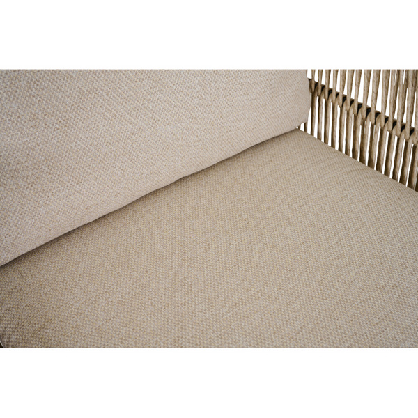 KANSAS Diningsessel matt anthrazit/taupe Polyester, PU-bes