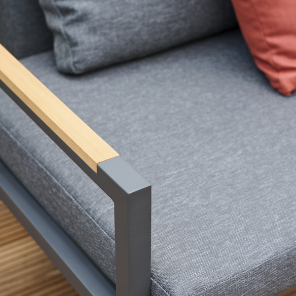 CALERA Bankliege, verstellb. Gest. aus Polypropylen/Glasfaser