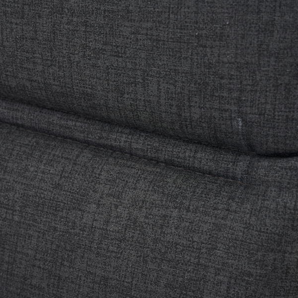 COMFORT Sesselauflage 120cm, Farbe anthrazit Gest. Alu, Bez. 100% Polyester, taupe