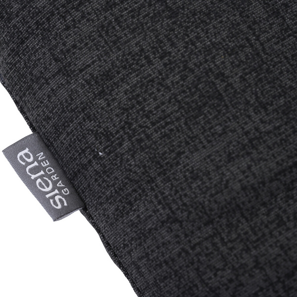 COMFORT Banksitzkissen 110cm, Farbe anthrazit Gest. Alu, Bez. 100% Polyester, taupe